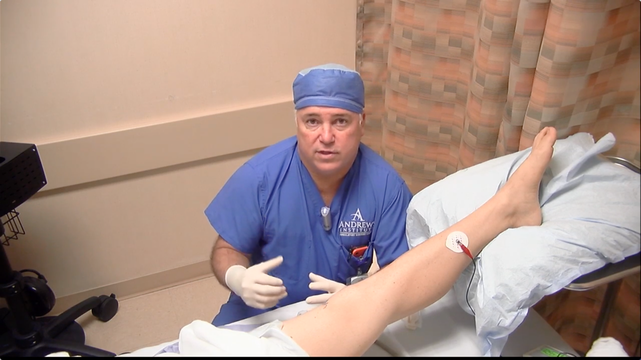 US-Guided Supine Tibial Nerve Block