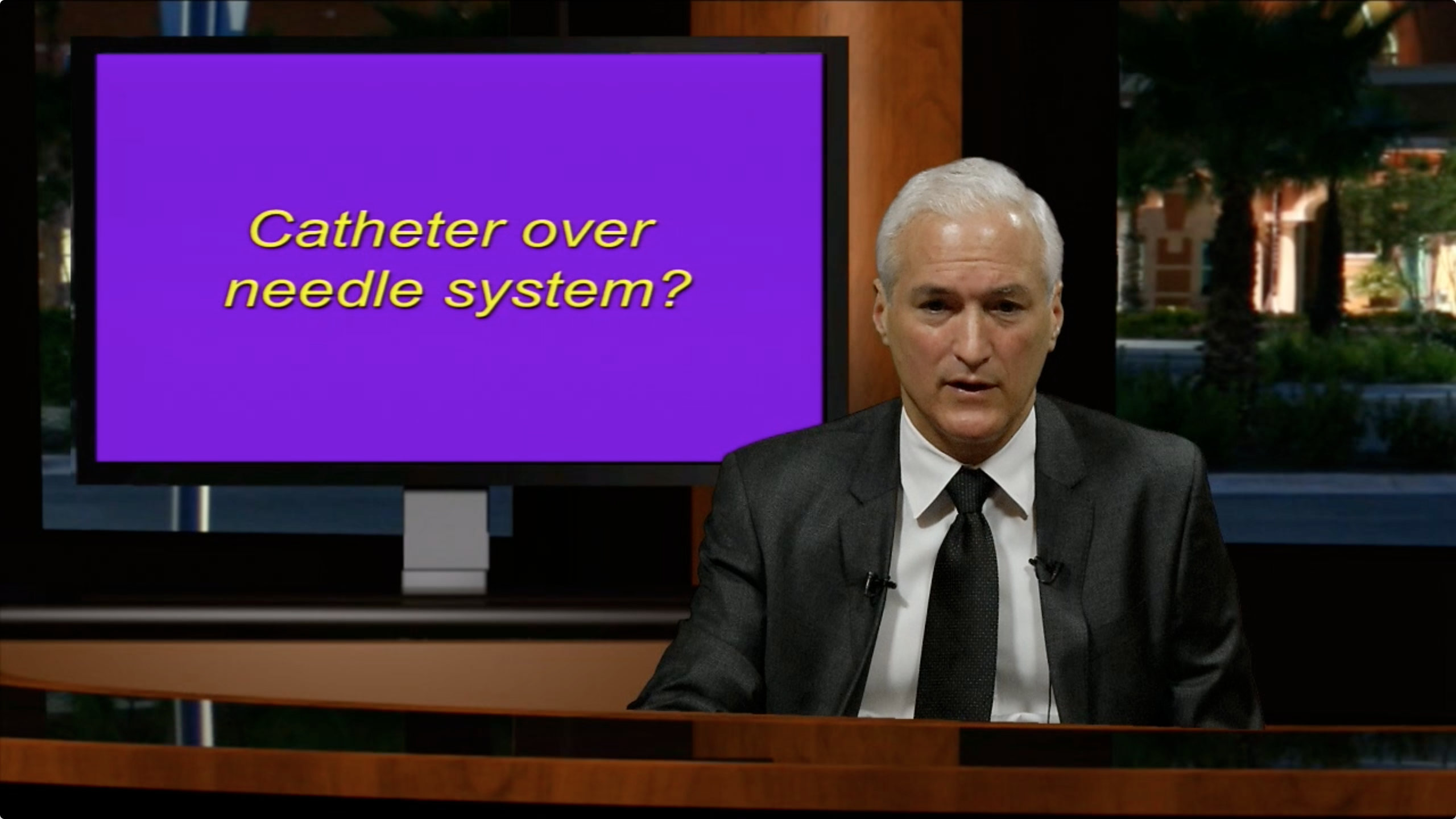 The Contiplex C Catheter Over Needle System