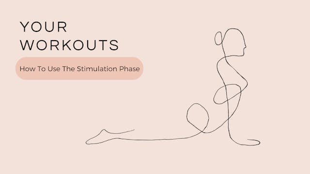 How To Use The Stimulation Phase
