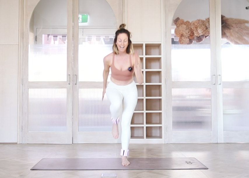 16 Mins - Full Body - Ankle Weights optional (Strong Mama)