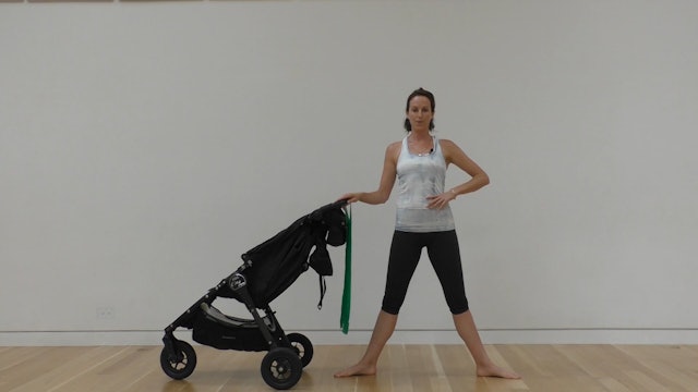 25 Mins - Full Body - Stroller & Theraband (Postnatal) 