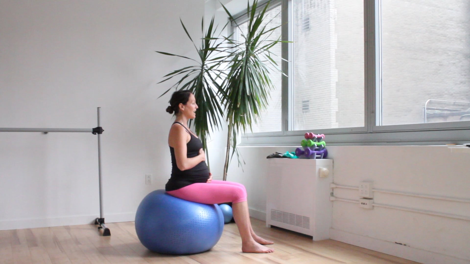 11 Mins - Full Body - Physio Ball (Prenatal)