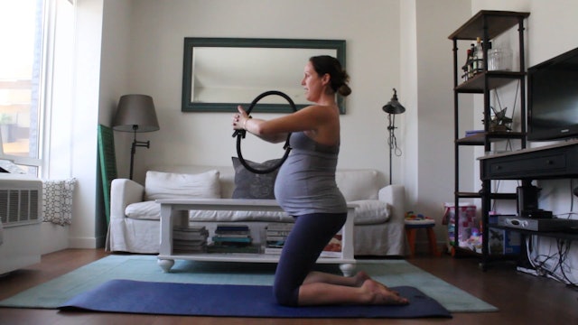 11 Mins - Legs & Booty - Pilates Ring (Prenatal)