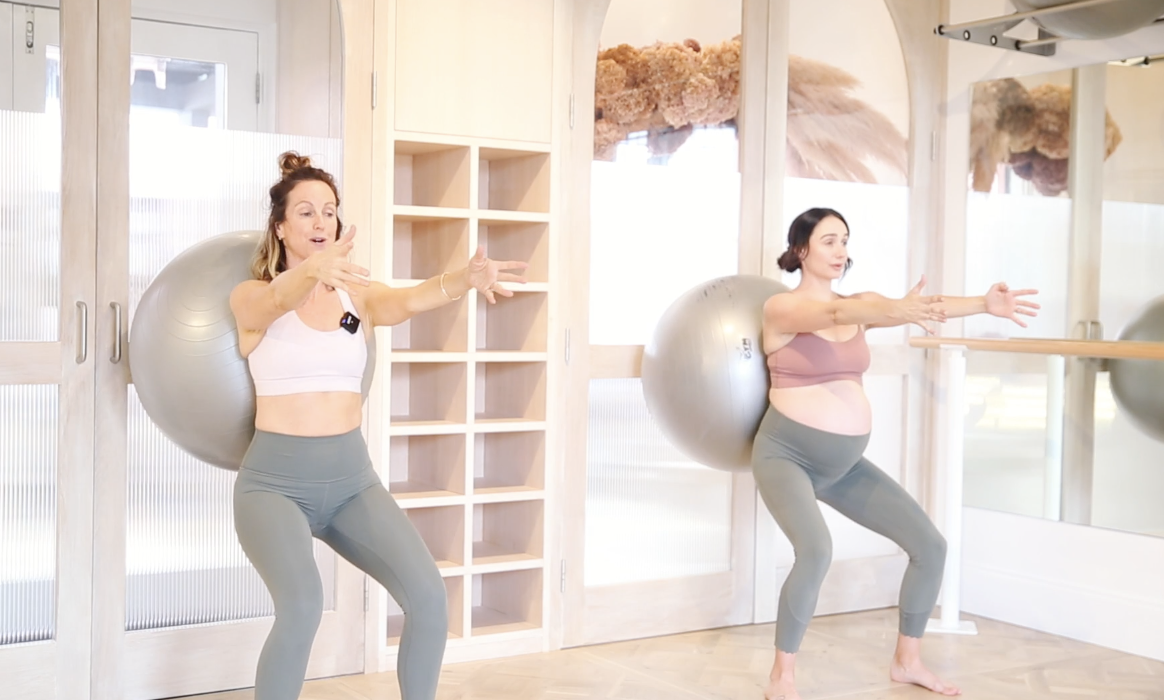 11 Mins - Lower Body - Physio Ball (Prenatal)