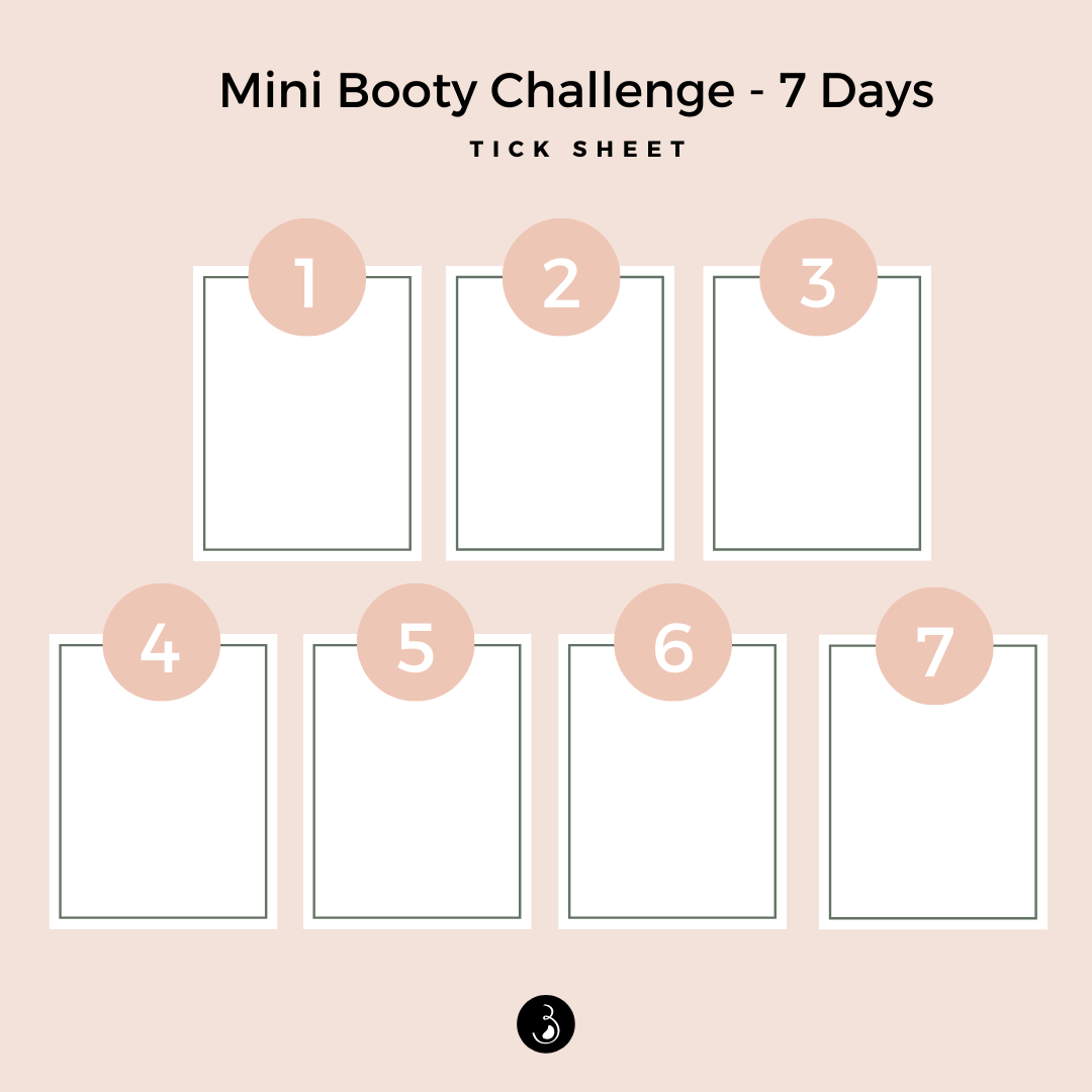 Mini Booty Challenge - 7 Days. Tick Sheet.png