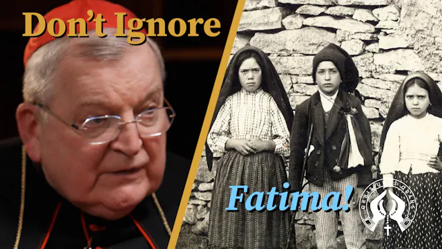 Cdl. Raymond Burke: Why the Message o...