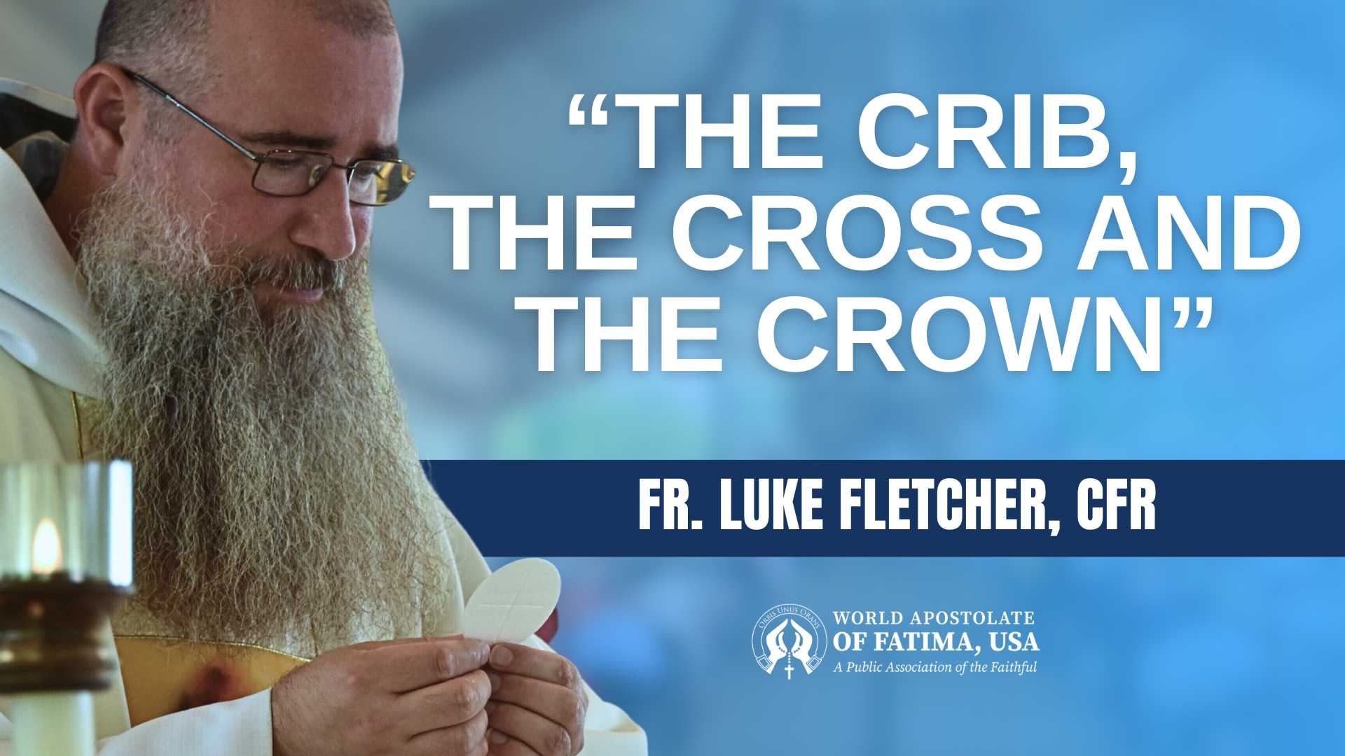 A Tale from Crib to Cross to Crown