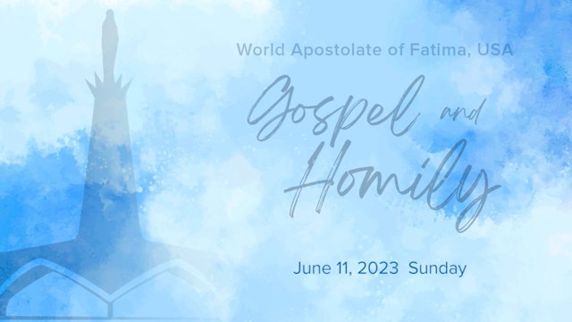 Gospel and Homily June 11, 2023