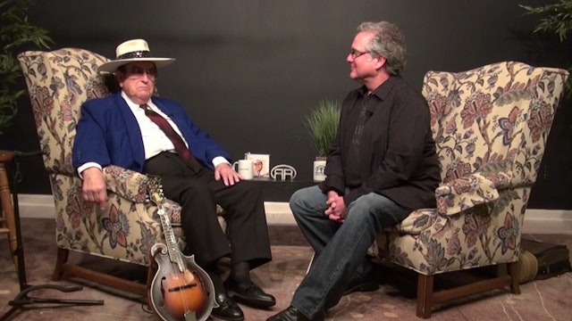 Bobby Osborne talks about a funny story about Bill Monroe