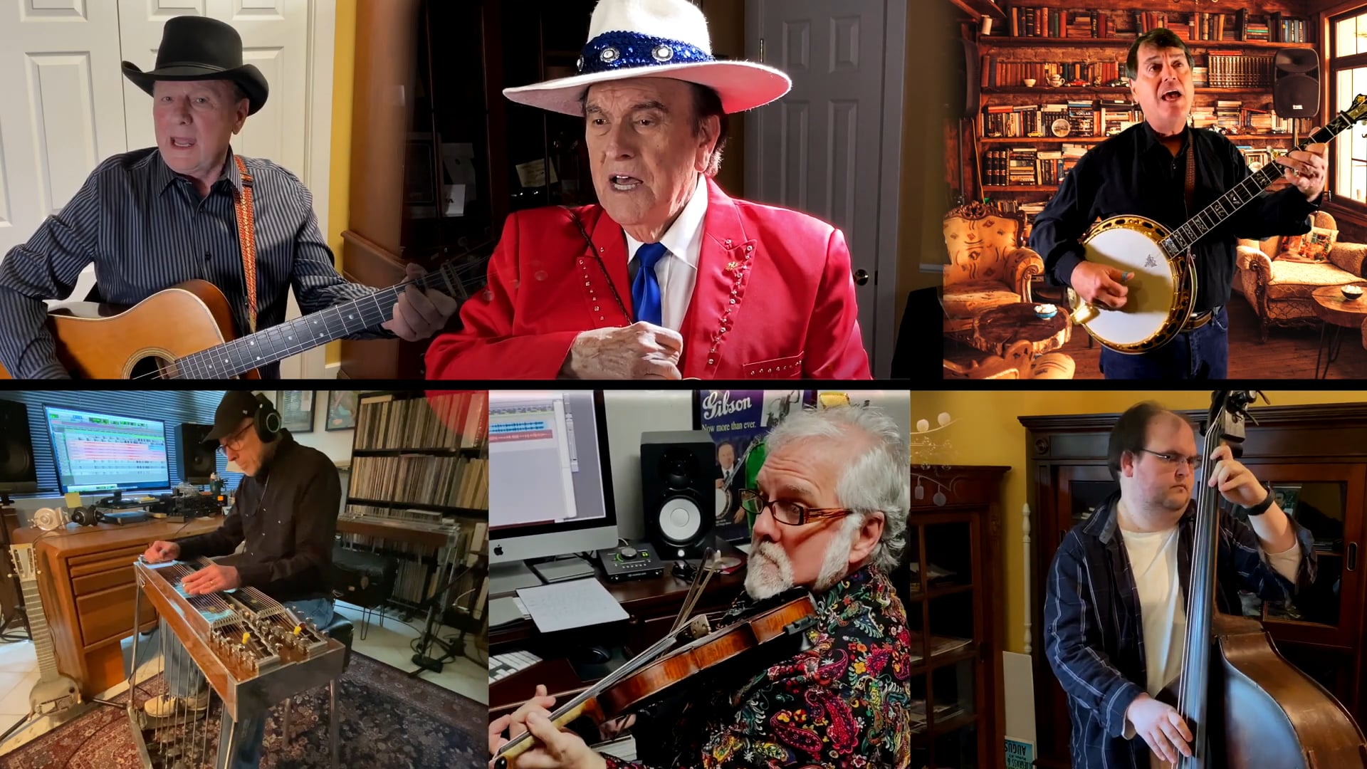 Bobby Osborne - I Can't Stop Loving You - With Ronnie Reno and Glen Duncan