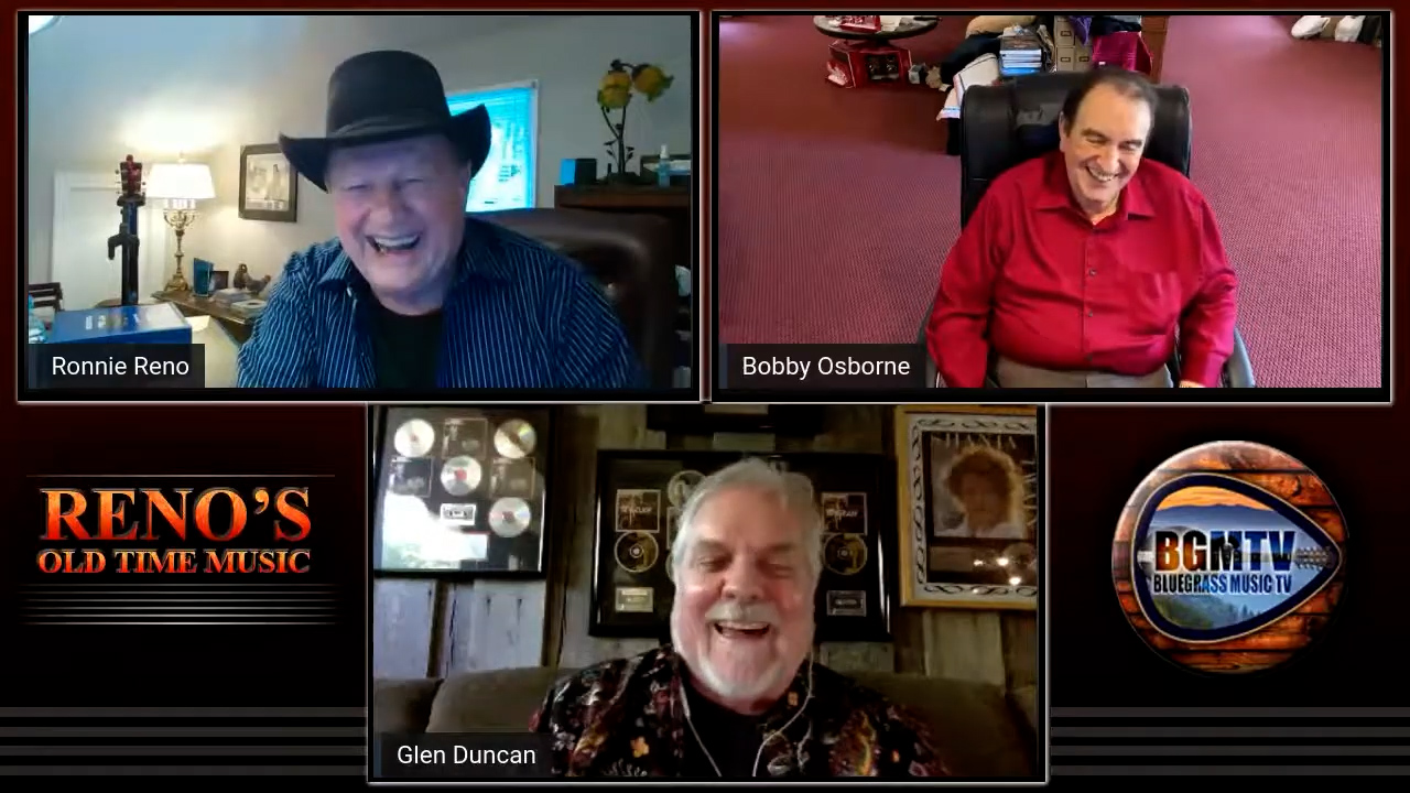 Ronnie Reno LIVE with Bobby Osborne, Glen Duncan and Hugh Moore.