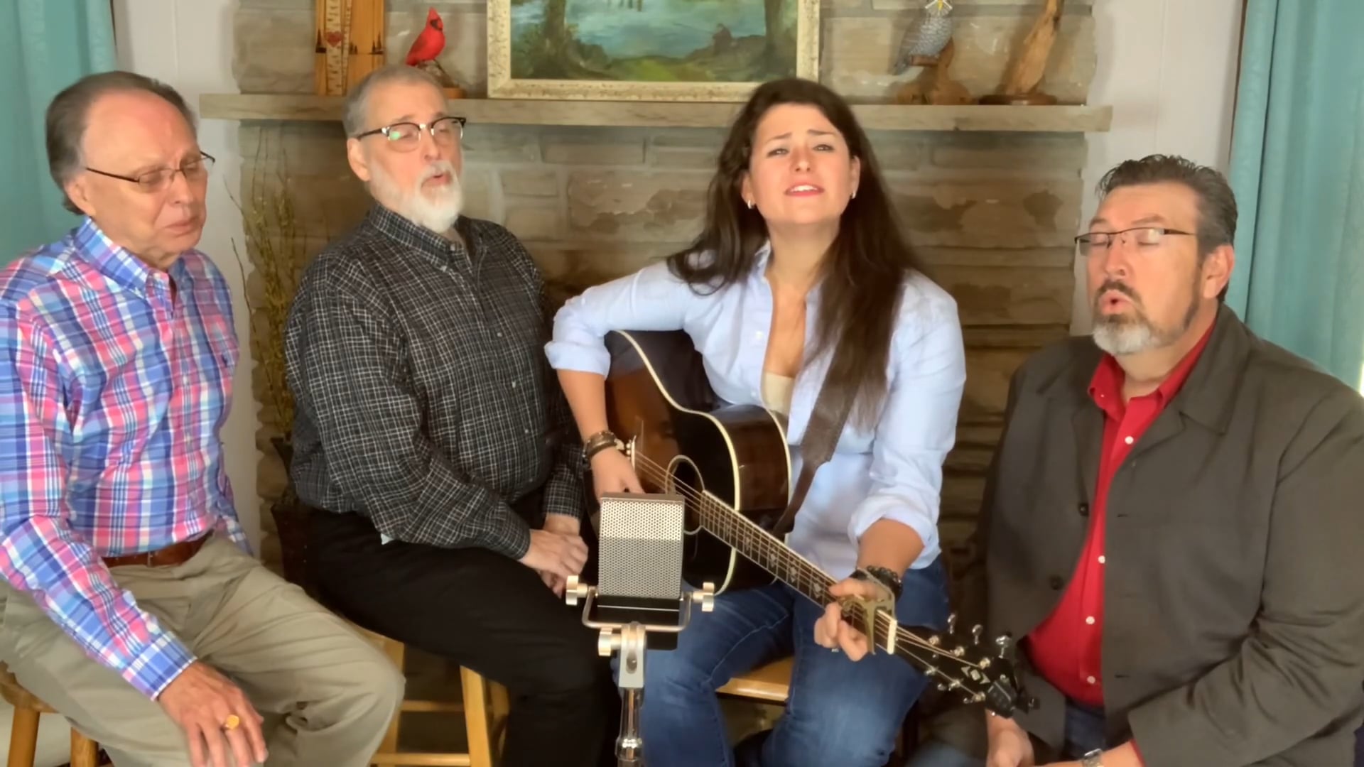 Rebekah Speer - Walk With Me - with Jimmy Blackwood, Tim Reid & Gene McDonald