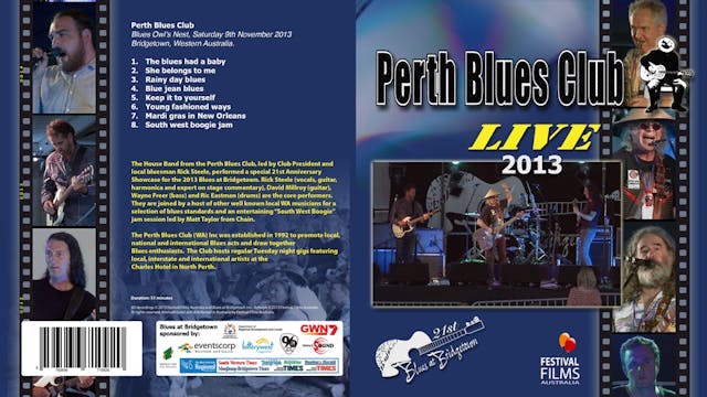 Perth Blues Club - 2013