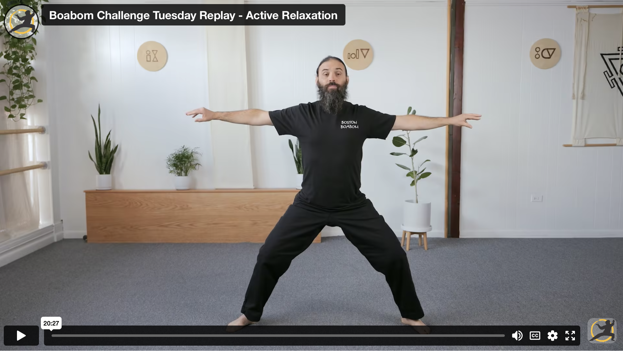 Boabom Challenge - Day 2 - Active Relaxation / Seamm Jasani