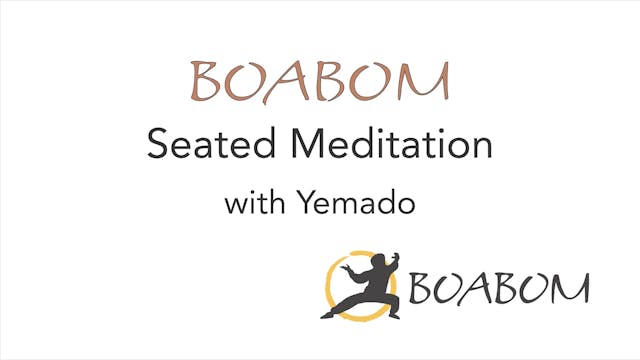 Boabom Bundle: Seated Meditation