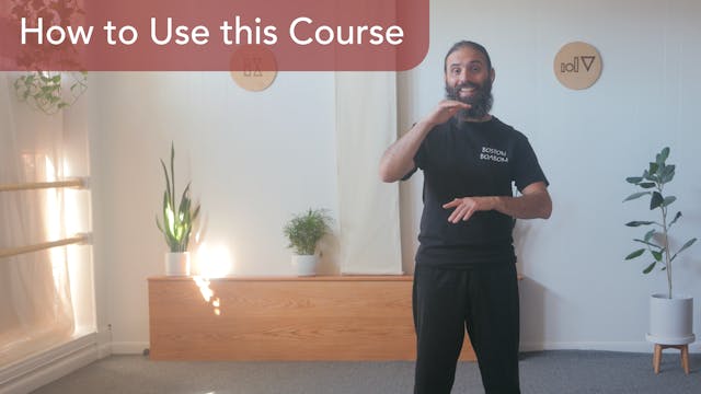 How to Use this Course