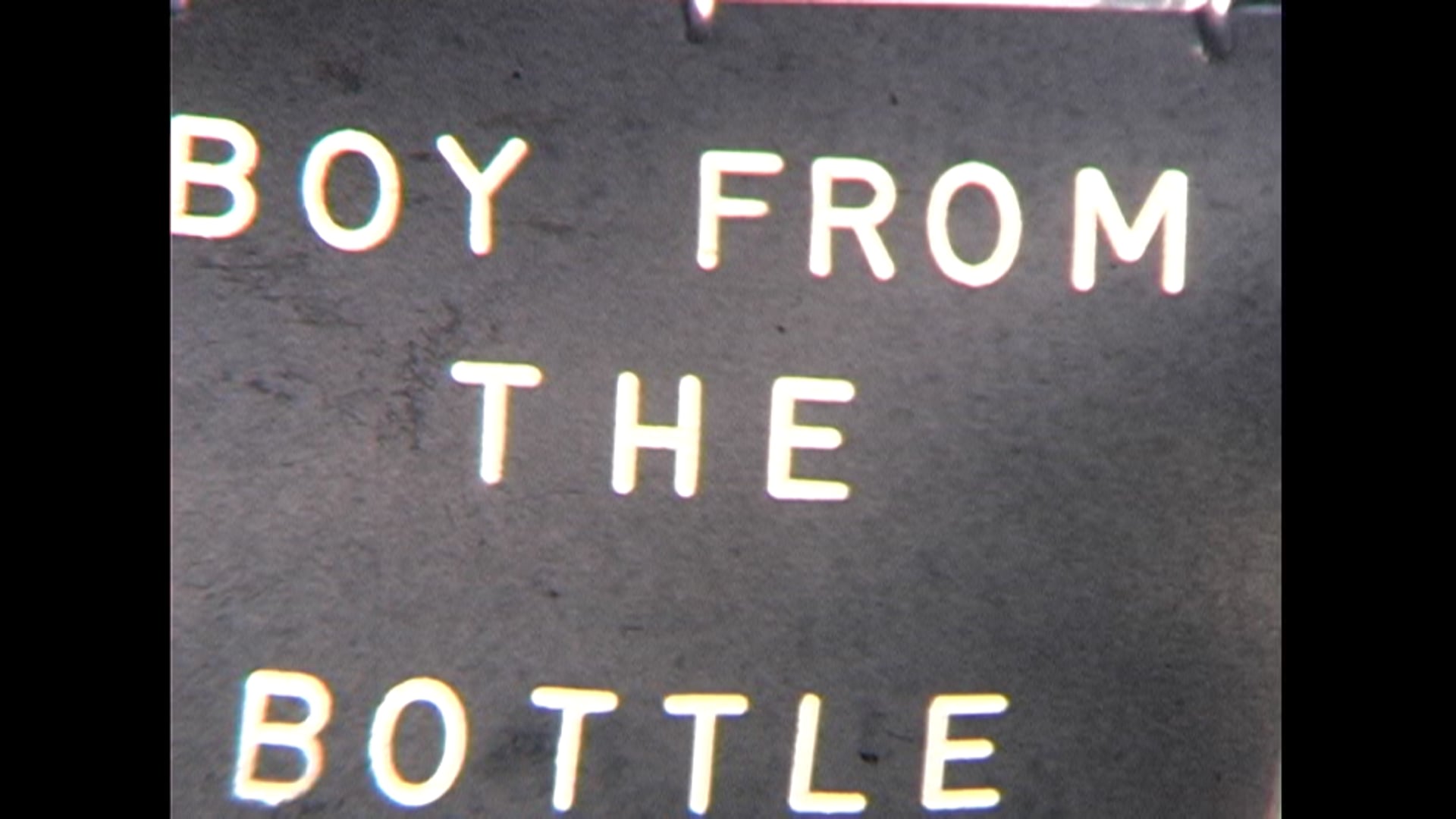Boy From the Bottle