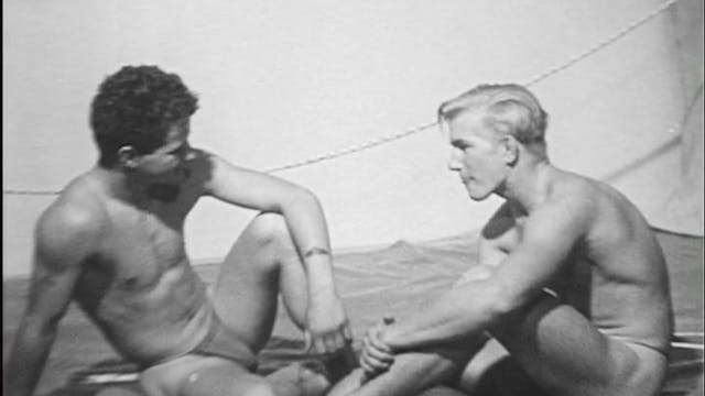 Lancourt and Woods Play and Wrestle