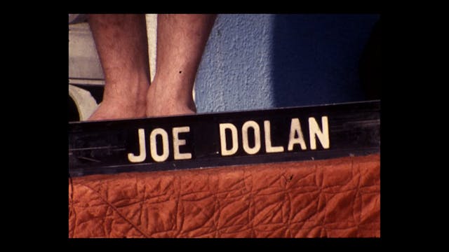 Joe Dolan posing