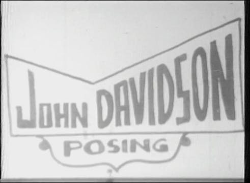 John Davidson Posing