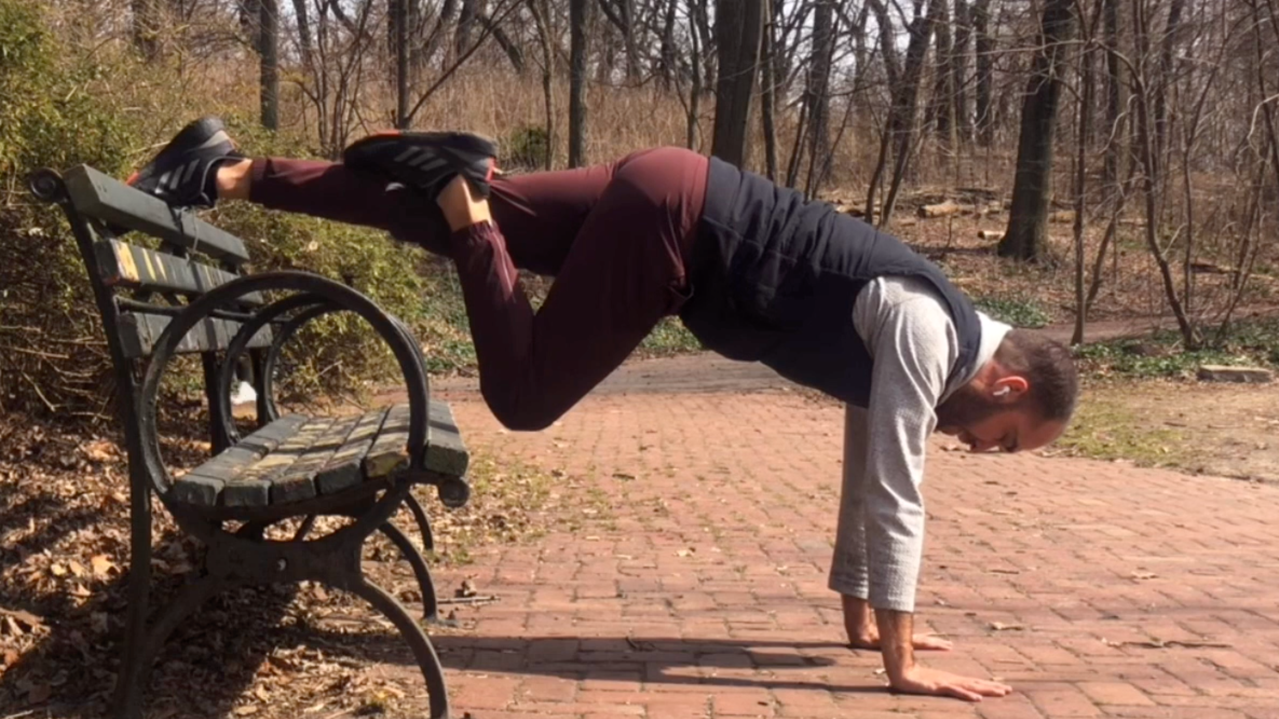 Sculpt Park Bench Sweat