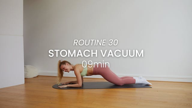 Routine 30 : Stomach Vacuum - Detox &...