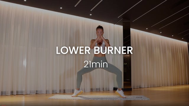 Pilates & Sweat Lower Burner