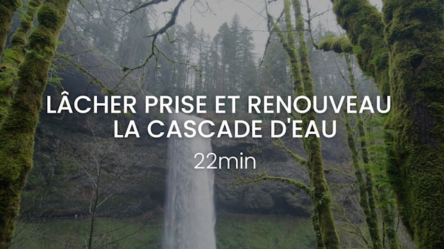 2- Lâcher prise et renouveau - La cascade d'eau