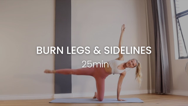 Burn Legs & Sidelines (Pilates Strong)