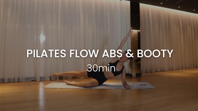 Pilates Flow Abs&Booty (Youtube Session)