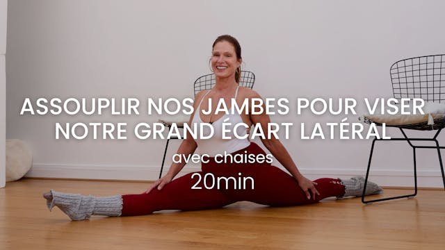 Assouplir nos jambes pour viser notre...