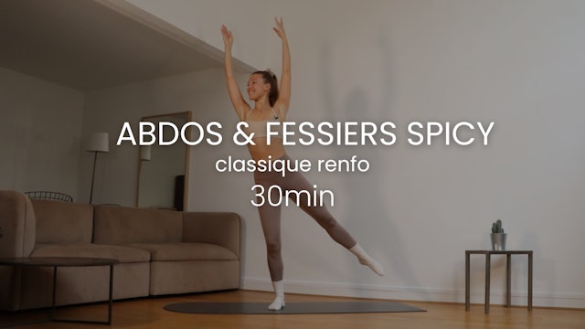 Abdos & fessiers spicy - classique renfo 30min