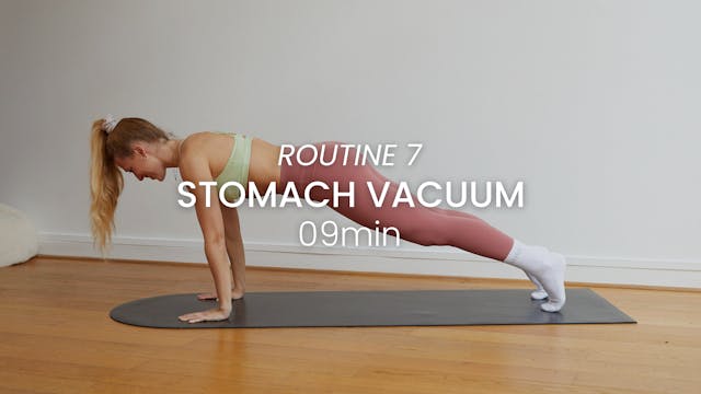 Routine 7 : Stomach Vacuum - Detox & ...