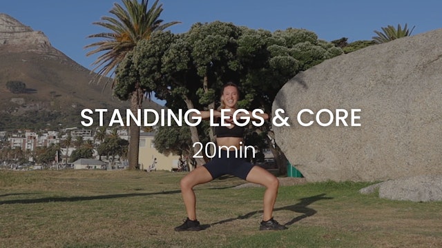 Standing Legs & Core 20min
