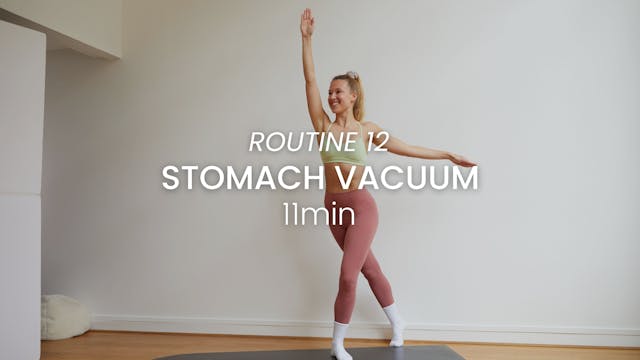 Routine 12 : Stomach Vacuum - Detox &...