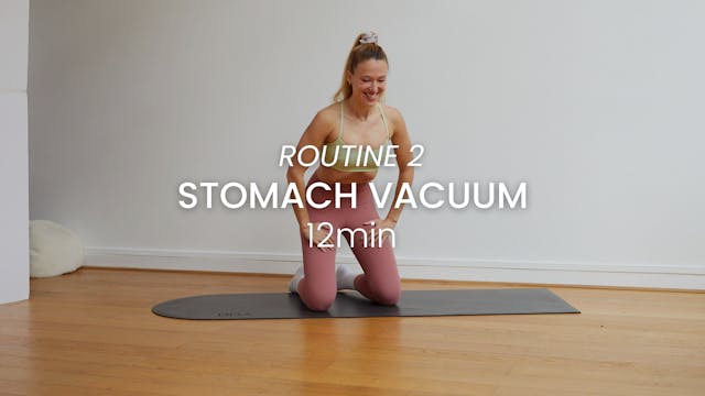 Routine 2 : Stomach Vacuum - Detox & ...