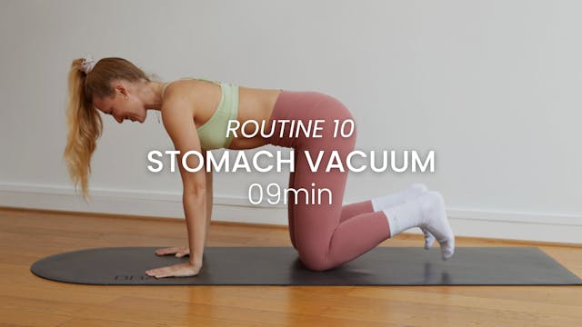 Routine 10 : Stomach Vacuum - Detox &...