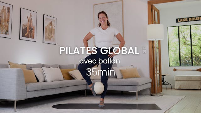 Pilates global avec ballon 35min  