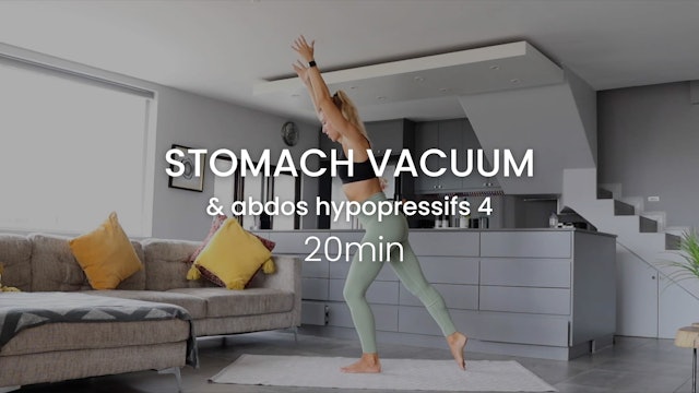 Stomach Vacuum & Abdos Hypopressifs 4 - Semaine 4