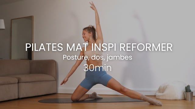 Pilates inspi Reformer - Posture/Dos/...