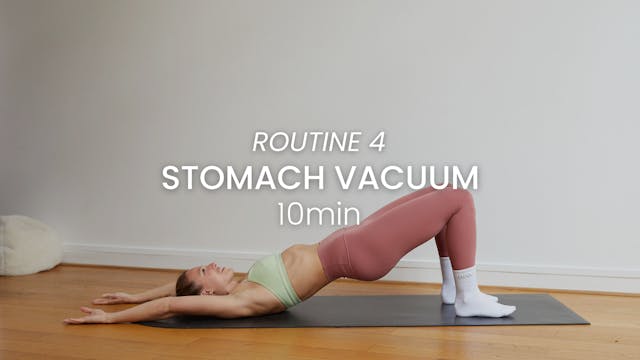 Routine 4 : Stomach Vacuum - Detox & ...
