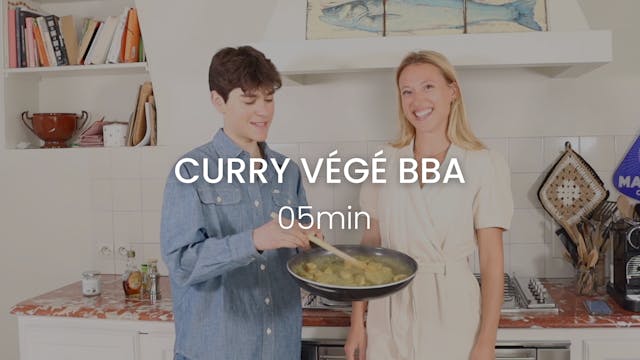 Curry végé BBA
