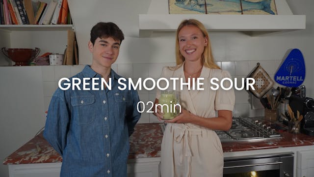 Green smoothie sour
