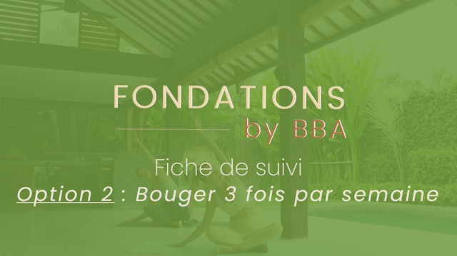 Fiche suivi : Fondation by BBA ( option 2 )