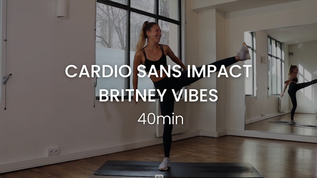 Cardio sans impact Britney vibe 15min