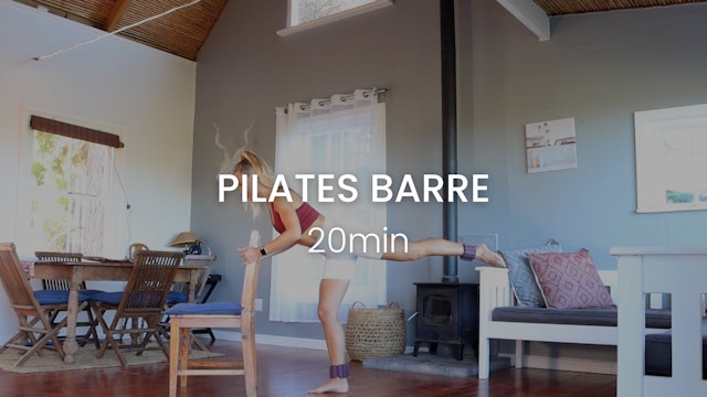 Pilates Barre 20min Summer Moov'