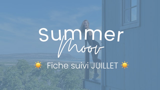 Fiche suivi Summer Moov ☀️ Juillet