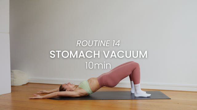 Routine 14 : Stomach Vacuum - Detox &...