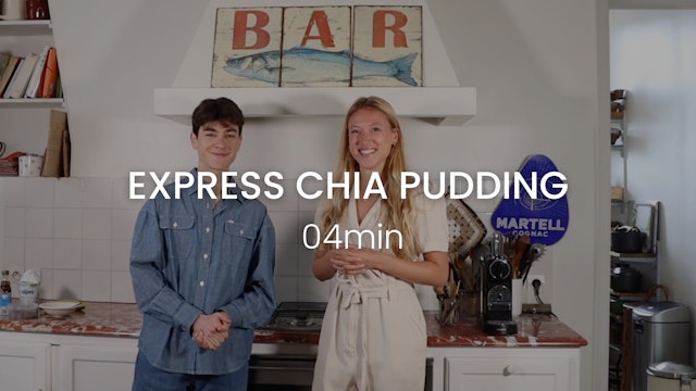 Express chia pudding