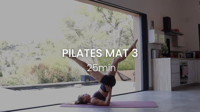Pilates Mat 3 25min